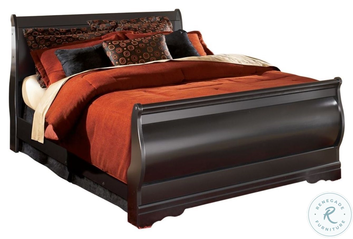 Huey Vineyard Queen Sleigh Bed B128777498
