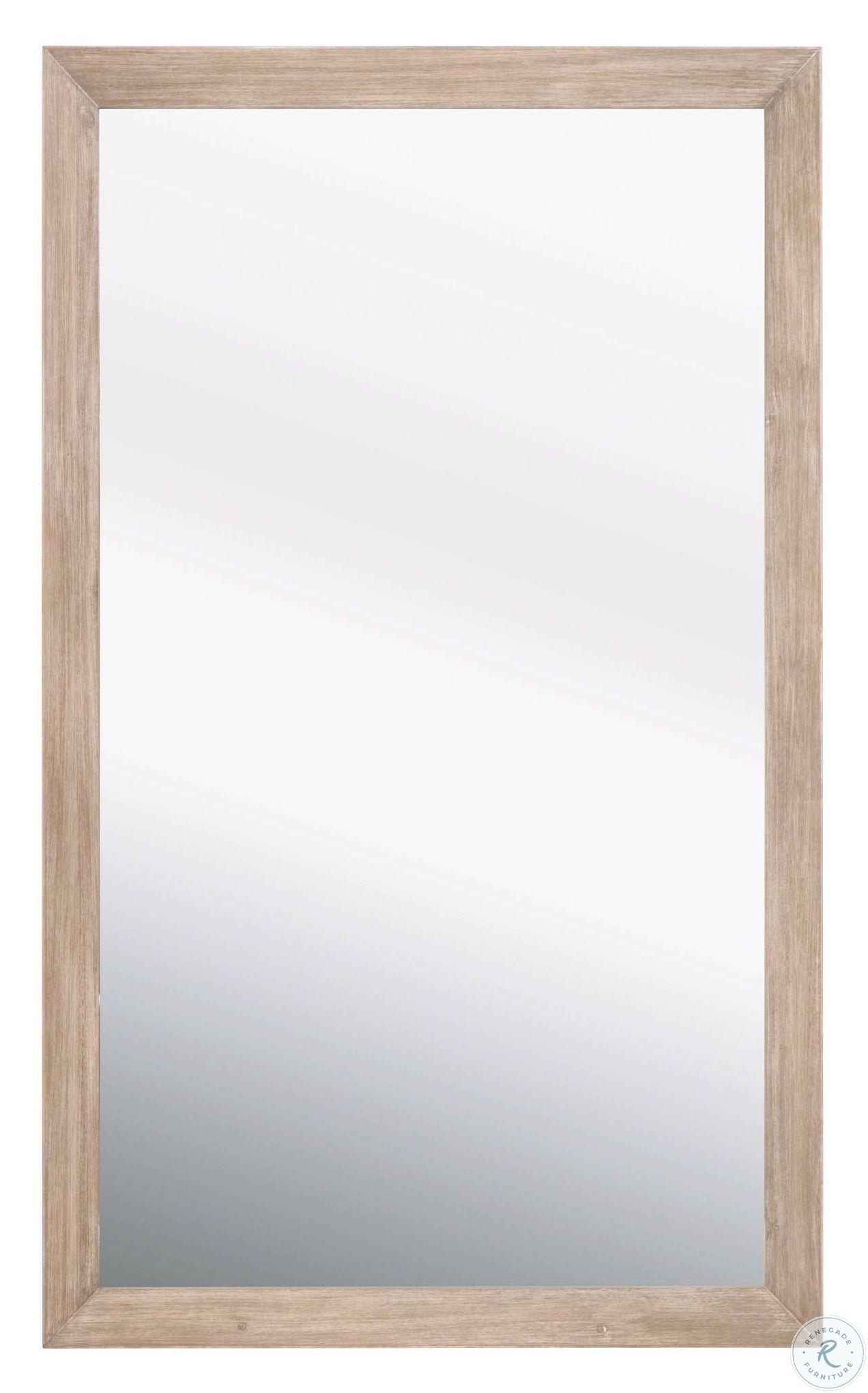 Traditions Natural Gray Bevel Mirror 6112.NG