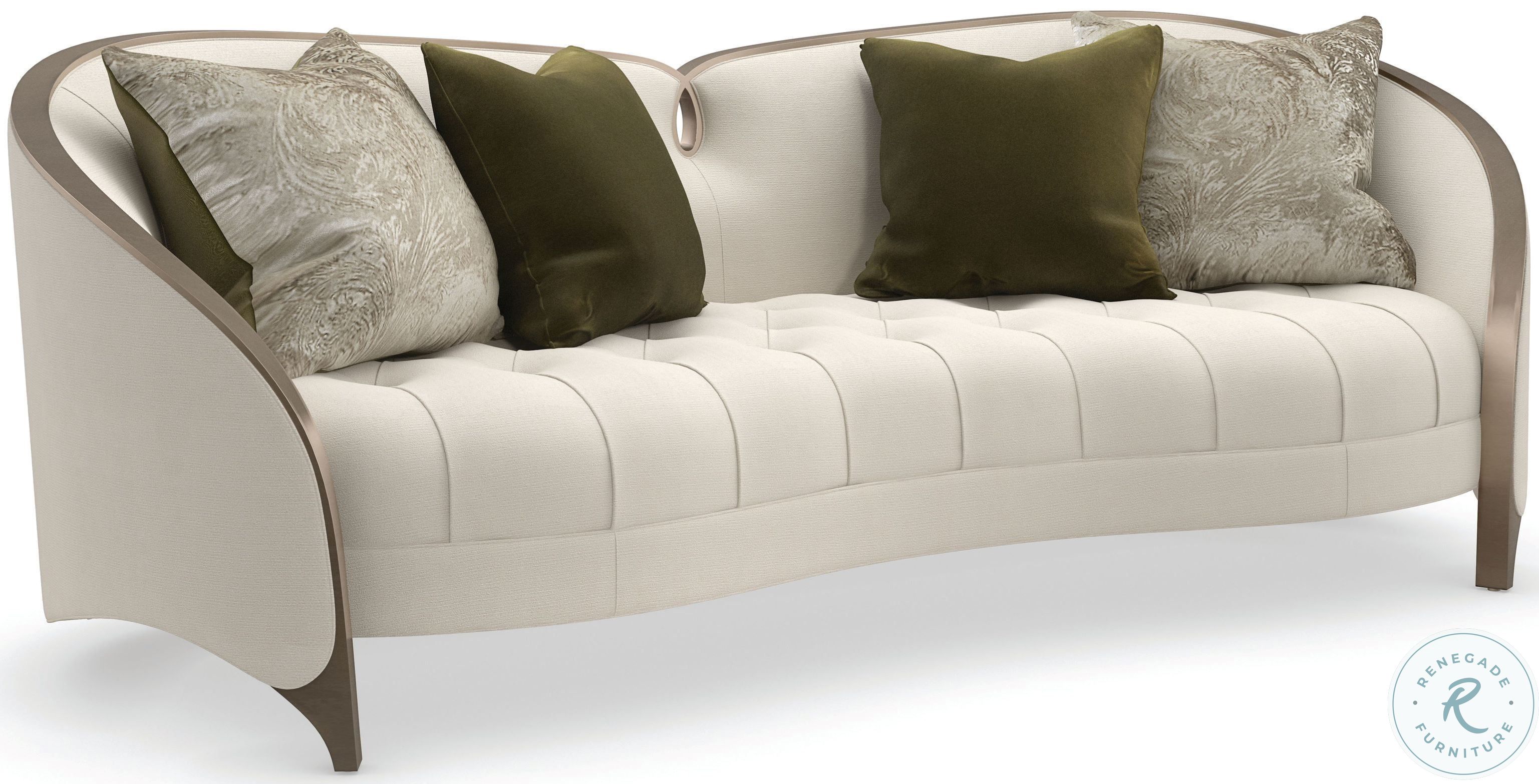 Valentina Cream Living Room Set from Caracole Home Gallery Stores