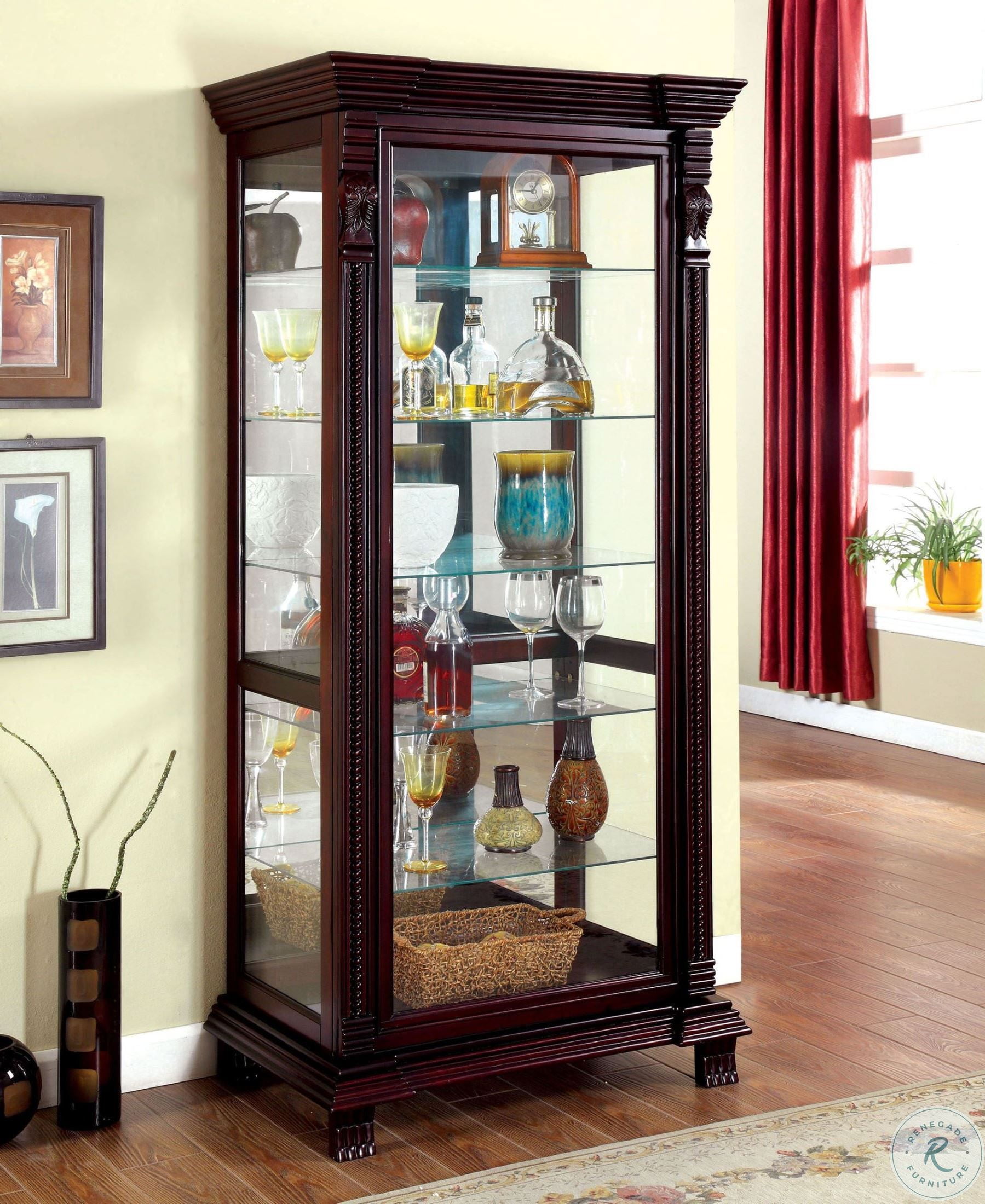 Tulare Dark Cherry Curio CMCR134