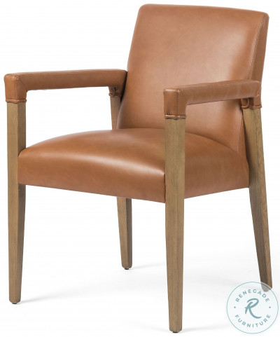 Four hands leather dining chair store