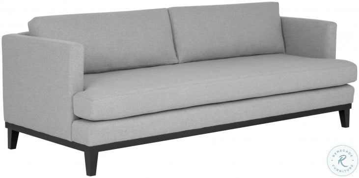 Domestic Limelight Silver Fabric Kaius Sofa | HomeGalleryStores.com | 106705