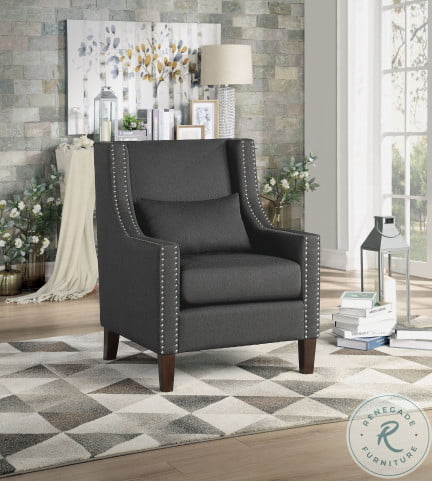 Garner accent chair sales and ottoman