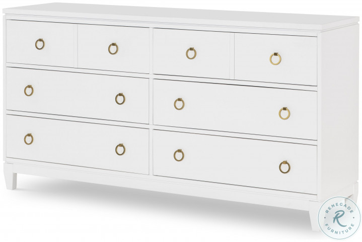 Summerland Pure White Large Dresser From Legacy Classic Home