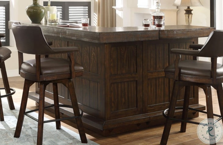 Gettysburg Dark Heavily Distressed Return Bar Set