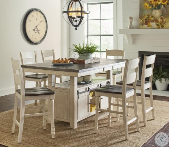 Extendable counter height dining set best sale
