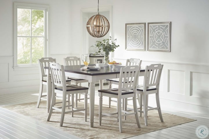 Expandable counter height dining set outlet