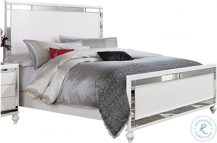 Alonza Bright White Panel Bedroom Set HomeGalleryStores 1845 1