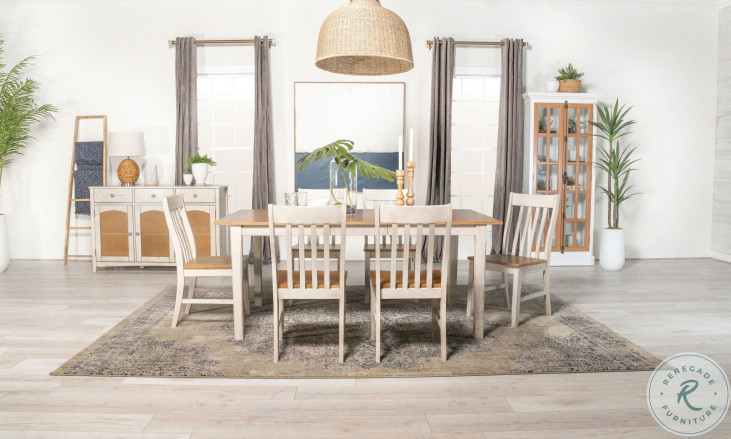 Antonio extendable on sale rectangular dining table