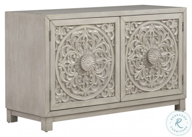 Sundance Antique Linen 2 Door Accent Cabinet From Liberty Home