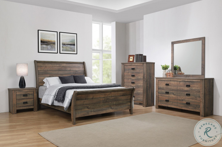 Marlow 5 Pc Gray Queen Bedroom Set - Rooms To Go