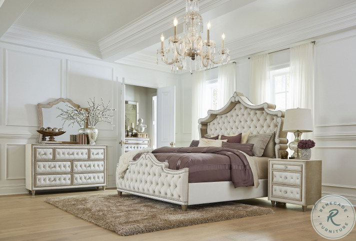 Sanctuary upholstered panel bed online