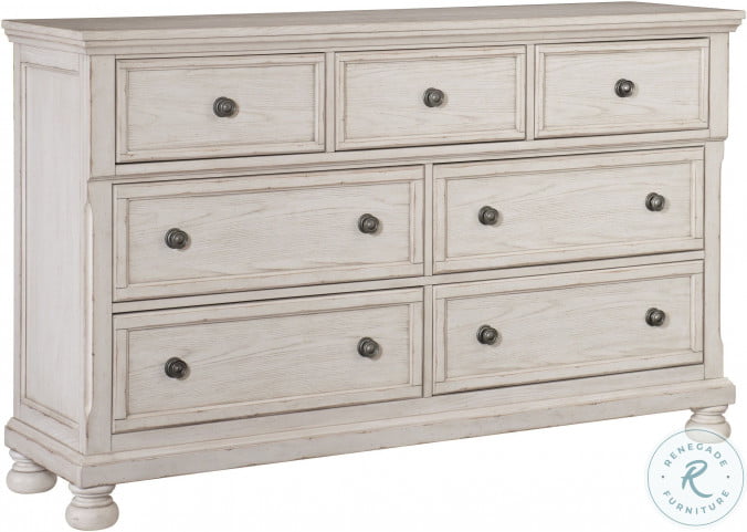 Bethel Wire Brushed White Dresser HomeGalleryStores 2259W 5