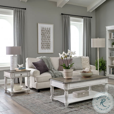 Magnolia manor chairside best sale table