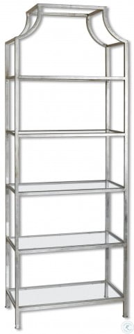 Silver etagere deals