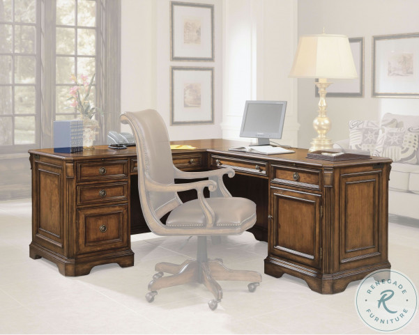 Hooker l shaped on sale desk