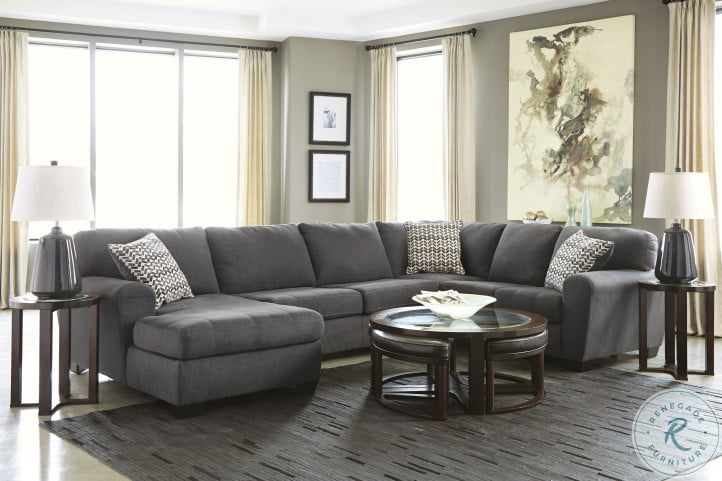 Ambee Slate LAF Corner Chaise Sectional HomeGalleryStores
