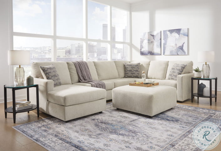 Linen sectional sofa with chaise deals