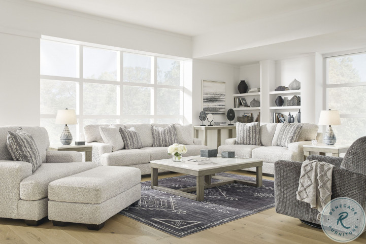 Brebryan Flannel Living Room Set From