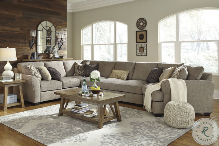 Pantomine Driftwood RAF Large Cuddler Sectional