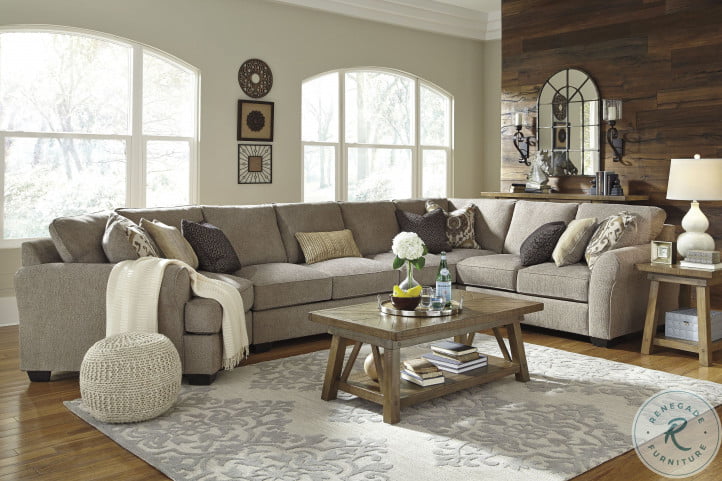 Benchcraft pantomine driftwood sectional hot sale stores