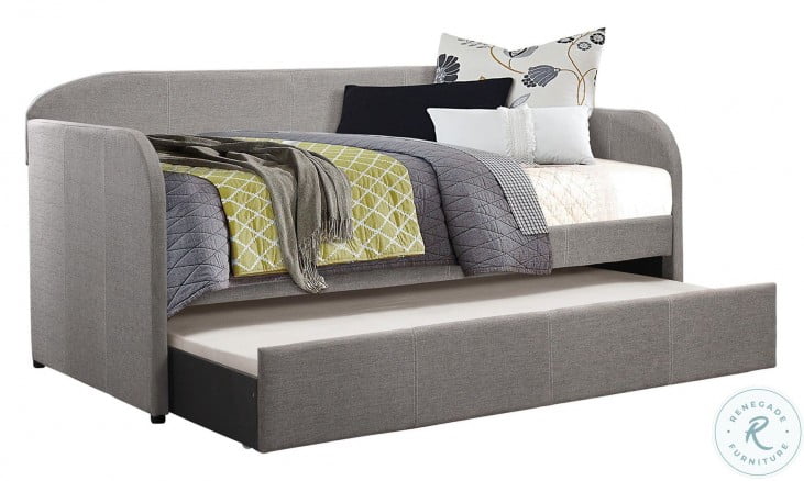 Roland Gray Twin Daybed with Trundle