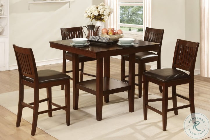 Galena 5 Piece Counter Height Dining Set