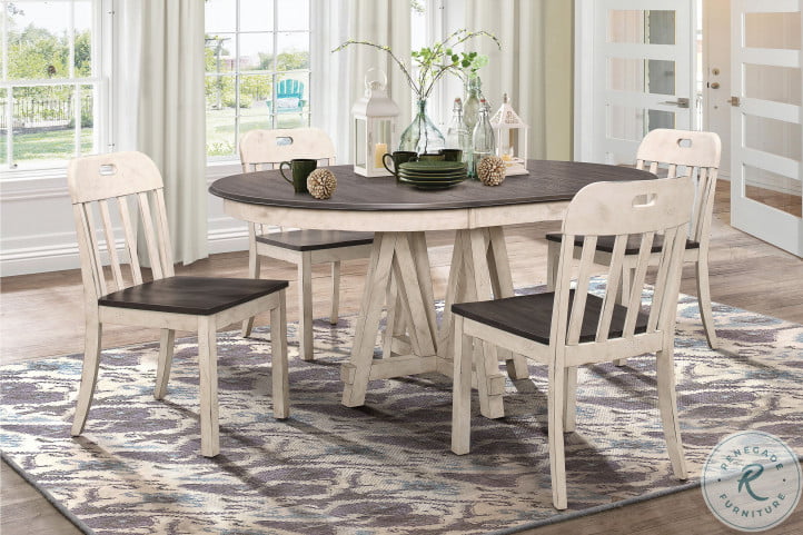 Weston home lexington 5 piece breakfast nook round dining set shop