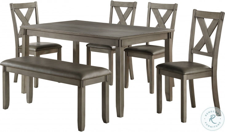Landrum 6 piece dining set top