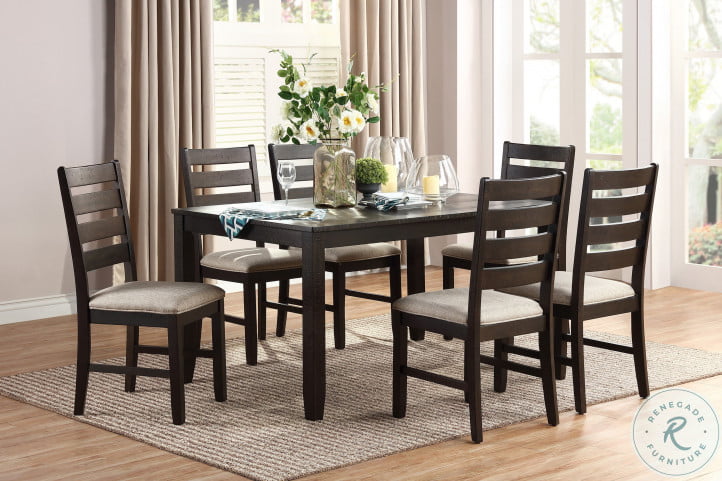 Caelan 7 store piece dining set