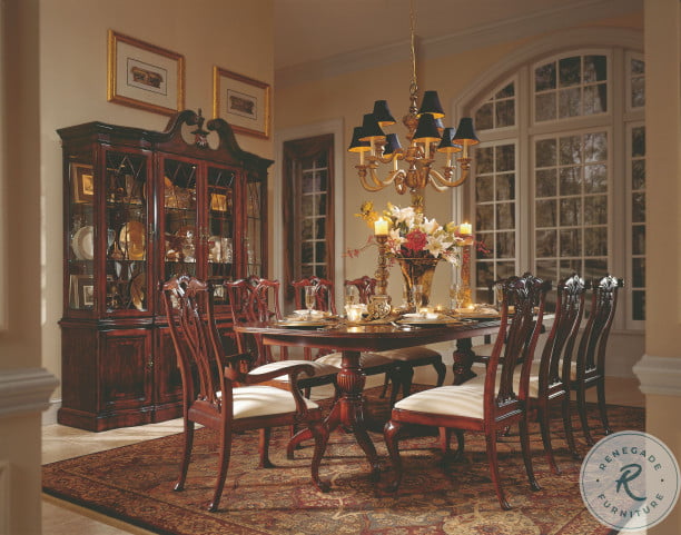 Cherry dining set shop
