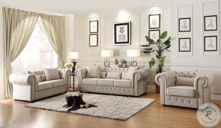 Neutral loveseat shop