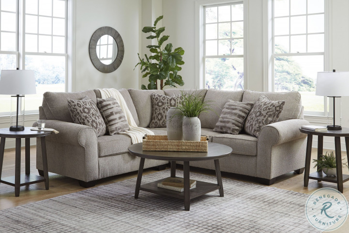 Claireah Umber 2 Piece RAF Sectional From Ashley Furniture