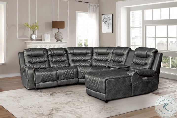 Lucille power on sale reclining sectional