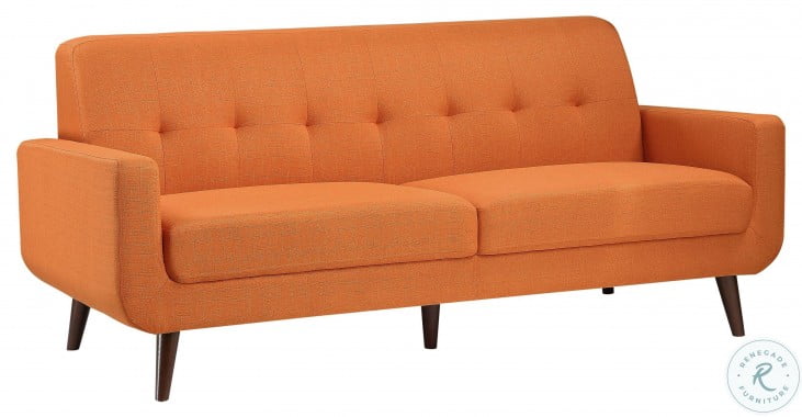 Fitch Orange Sofa