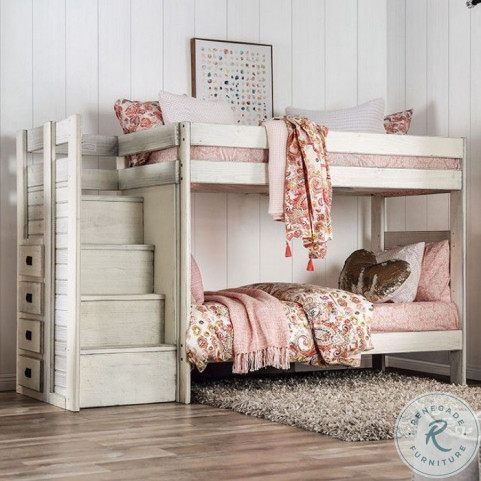 Malia twin over twin bunk bed top