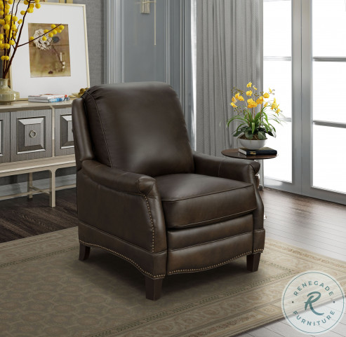 Ashford Leather Pillow Back Recliner Chair