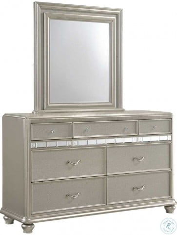 Platinum dresser with mirror deals