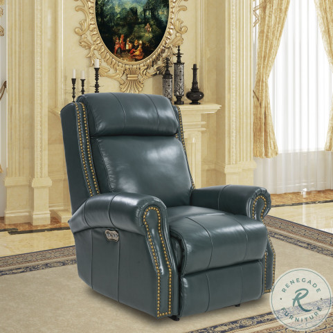 Barcalounger blair big & tall power recliner power headrest leather sale