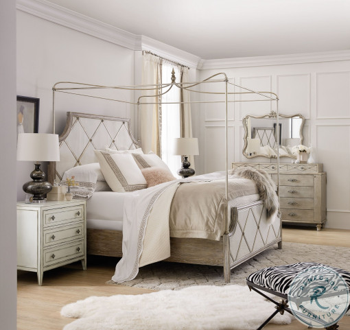 Diamond store canopy bed