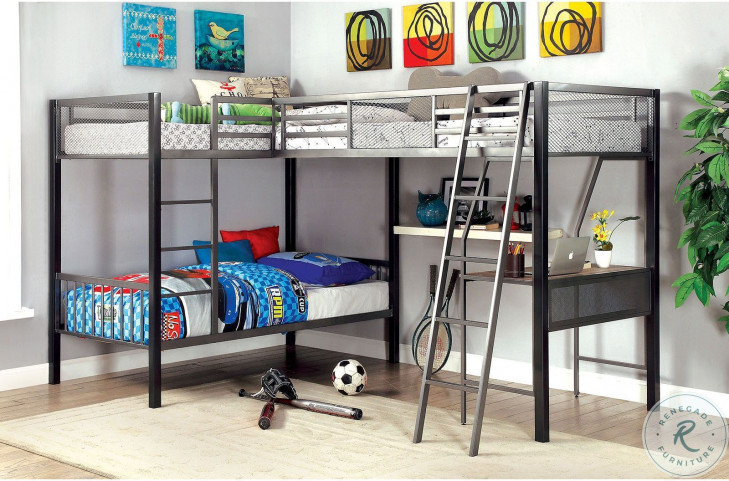 Cornelia triple online bunk bed