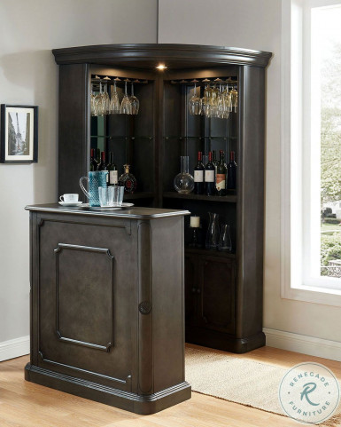 Shelia corner curio cabinet top