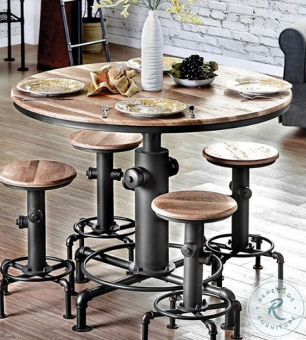 Brule white antique black counter height table hotsell