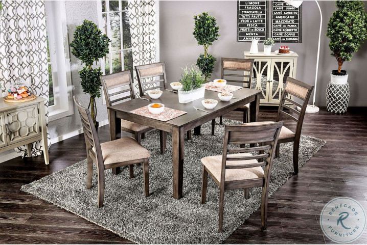 Weathered gray kitchen table hot sale