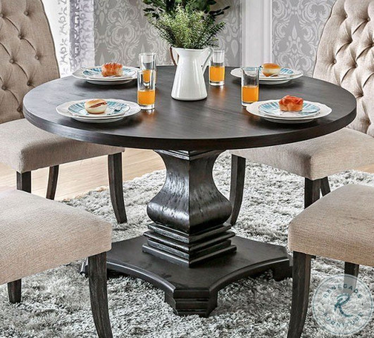 Brule white antique black counter height table store