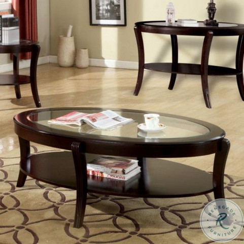 Finley Espresso Occasional Table Set HomeGalleryStores CM4488C