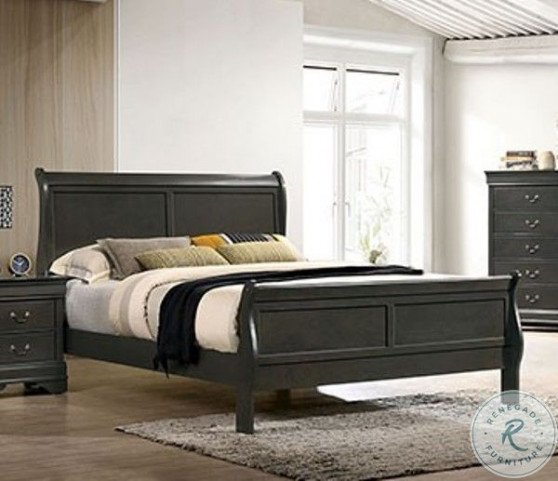 Louis philippe shop sleigh bedroom set