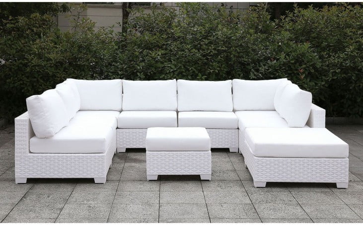 White outdoor sectional online