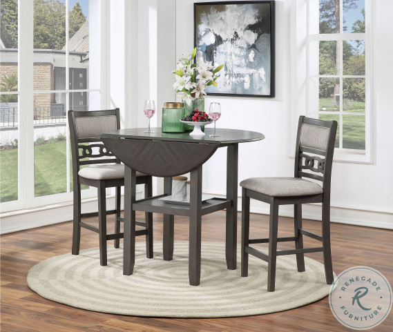 Bar height drop leaf table shop