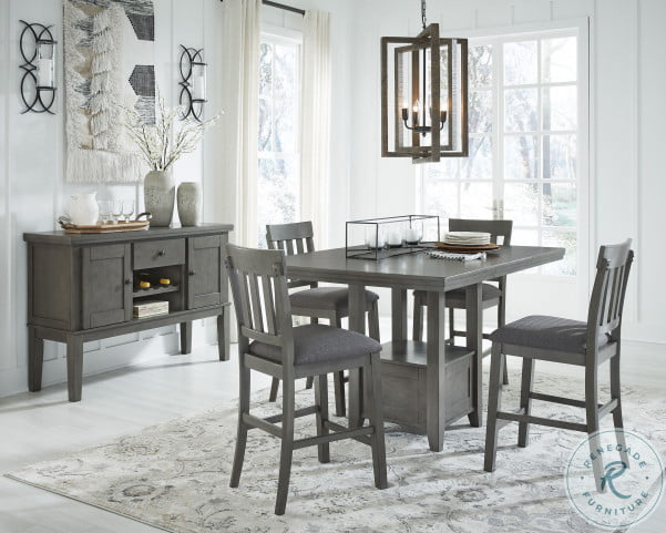 Glambrey counter height dining room table set shop